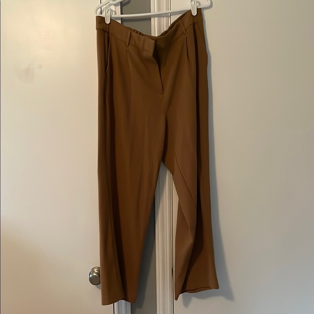 Women's Brown Wide Leg Pants